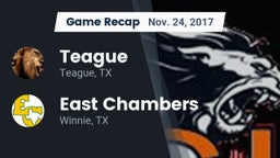 Recap: Teague  vs. East Chambers  2017