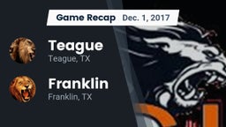 Recap: Teague  vs. Franklin  2017