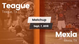 Matchup: Teague  vs. Mexia  2018