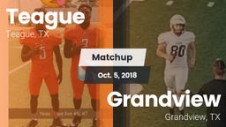 Matchup: Teague  vs. Grandview  2018
