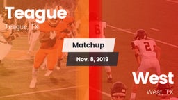 Matchup: Teague  vs. West  2019