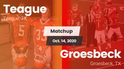 Matchup: Teague  vs. Groesbeck  2020