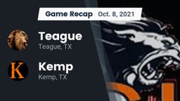 Recap: Teague  vs. Kemp  2021