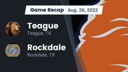 Recap: Teague  vs. Rockdale  2022