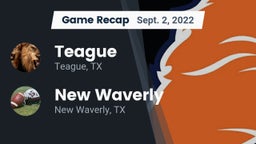 Recap: Teague  vs. New Waverly  2022