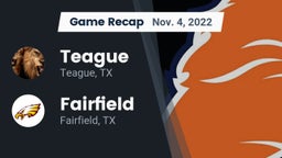 Recap: Teague  vs. Fairfield  2022