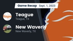 Recap: Teague  vs. New Waverly  2023