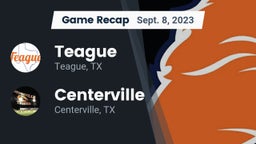 Recap: Teague  vs. Centerville  2023