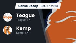 Recap: Teague  vs. Kemp  2023