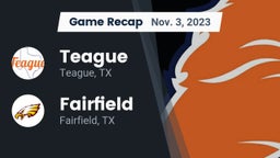 Recap: Teague  vs. Fairfield  2023