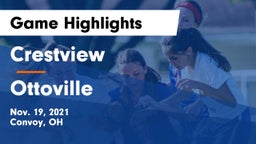 Crestview  vs Ottoville  Game Highlights - Nov. 19, 2021