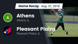 Recap: Athens  vs. Pleasant Plains  2018
