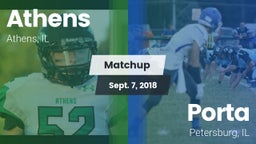 Matchup: Athens/Greenview vs. Porta  2018