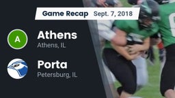 Recap: Athens  vs. Porta  2018