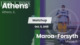 Matchup: Athens/Greenview vs. Maroa-Forsyth  2018