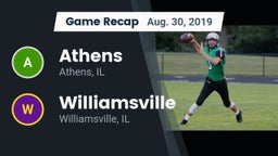 Recap: Athens  vs. Williamsville  2019