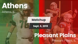 Matchup: Athens/Greenview vs. Pleasant Plains  2019