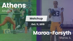 Matchup: Athens/Greenview vs. Maroa-Forsyth  2019