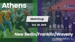 Matchup: Athens/Greenview vs. New Berlin/Franklin/Waverly  2019