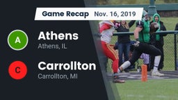 Recap: Athens  vs. Carrollton  2019