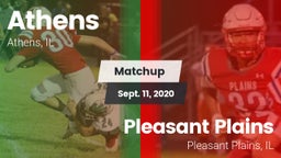 Matchup: Athens vs. Pleasant Plains  2020