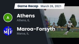 Recap: Athens  vs. Maroa-Forsyth  2021