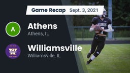 Recap: Athens  vs. Williamsville  2021