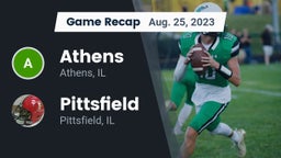 Recap: Athens  vs. Pittsfield  2023