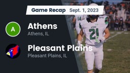 Recap: Athens  vs. Pleasant Plains  2023