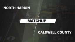 Matchup: North Hardin High vs. Caldwell County  2016