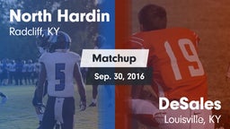Matchup: North Hardin High vs. DeSales  2016