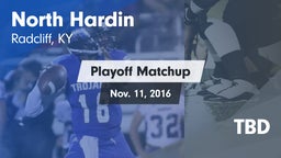 Matchup: North Hardin High vs. TBD 2016