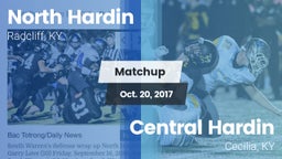 Matchup: North Hardin High vs. Central Hardin  2017