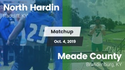 Matchup: North Hardin High vs. Meade County  2019