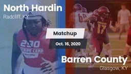 Matchup: North Hardin High vs. Barren County  2020