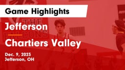 Jefferson  vs Chartiers Valley  Game Highlights - Dec. 9, 2023