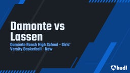 Damonte Ranch girls basketball highlights Damonte vs Lassen