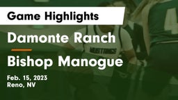 Damonte Ranch  vs Bishop Manogue  Game Highlights - Feb. 15, 2023