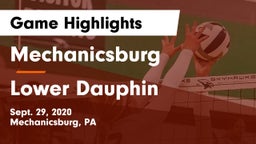 Mechanicsburg  vs Lower Dauphin  Game Highlights - Sept. 29, 2020