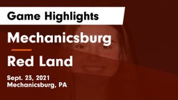 Mechanicsburg  vs Red Land  Game Highlights - Sept. 23, 2021