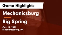 Mechanicsburg  vs Big Spring  Game Highlights - Oct. 11, 2021
