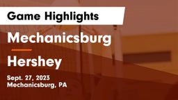 Mechanicsburg  vs Hershey  Game Highlights - Sept. 27, 2023