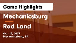 Mechanicsburg  vs Red Land  Game Highlights - Oct. 18, 2023