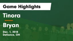 Tinora  vs Bryan  Game Highlights - Dec. 1, 2018