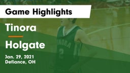 Tinora  vs Holgate  Game Highlights - Jan. 29, 2021