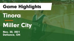 Tinora  vs Miller City  Game Highlights - Nov. 30, 2021