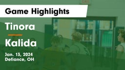 Tinora  vs Kalida  Game Highlights - Jan. 13, 2024
