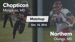 Matchup: Chopticon High vs. Northern  2016