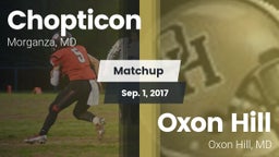 Matchup: Chopticon High vs. Oxon Hill  2017