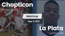 Matchup: Chopticon High vs. La Plata  2017